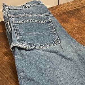 Classic Denim Straight Leg Jeans